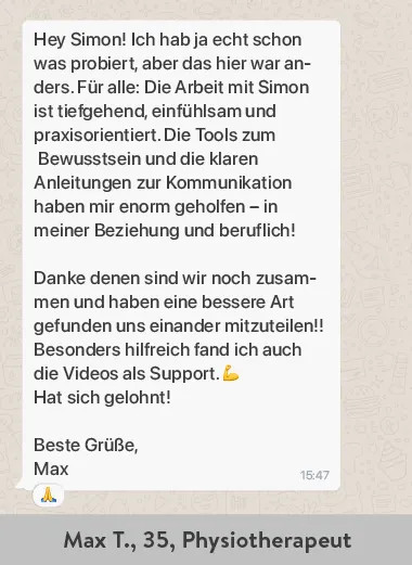 Feedback via WhatsApp