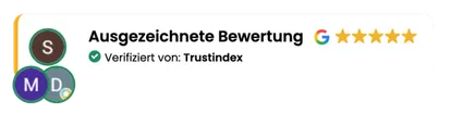 Ausgezeichnete Bewertung – verifiziert von Trustindex